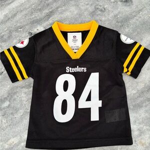 NFL Black and Yellow Steelers Jersey - Kids 12M